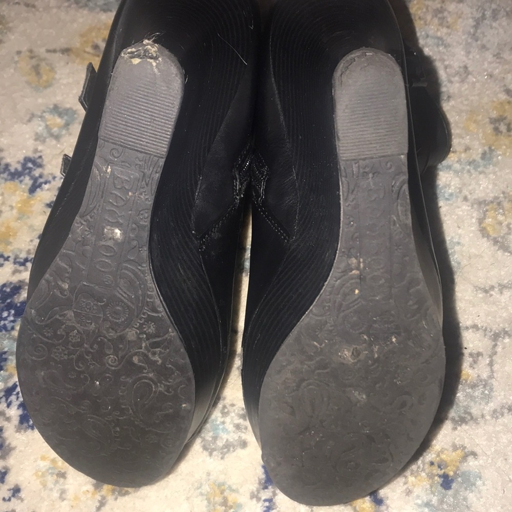 Gently used black ankle booties - Picture 4 of 6